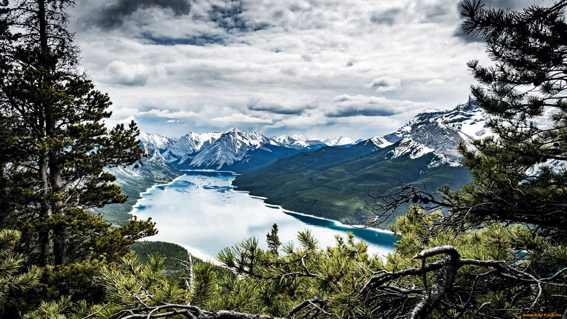 lake minnetonka, banff np, alberta, , , , lake, minnetonka, banff, np